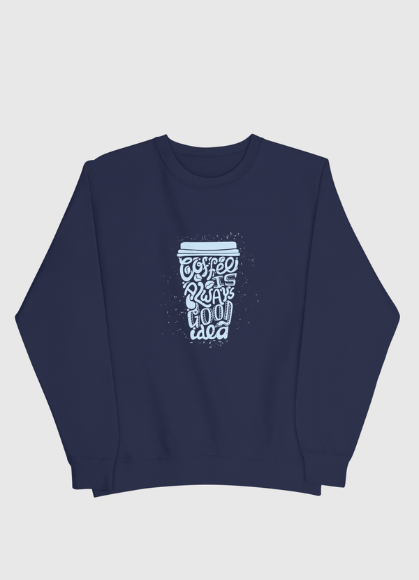 Coffee Mug Men Sweatshirt