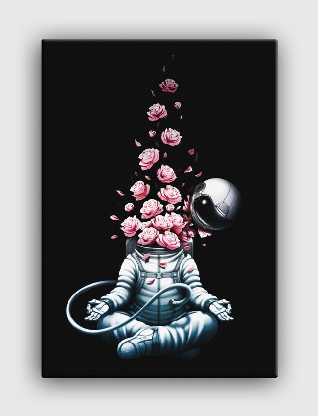 Astro Meditation Roses - Canvas