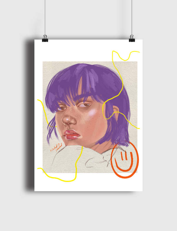Let's all smile Poster