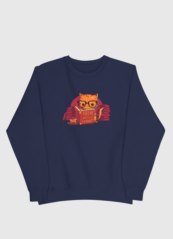 Feed Me And Tell Me Men Sweatshirt