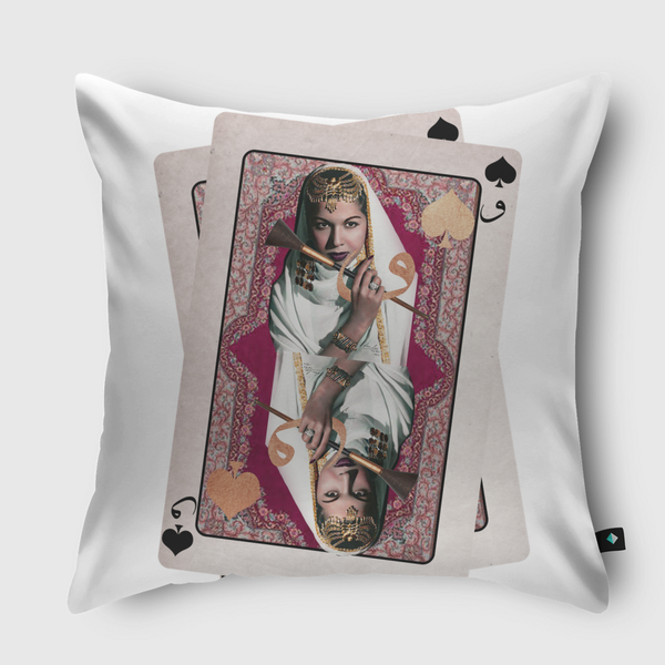 Baloot Throw Pillow