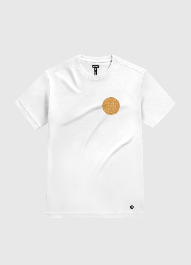 بسكوت ابو ولد - White Gold T-Shirt