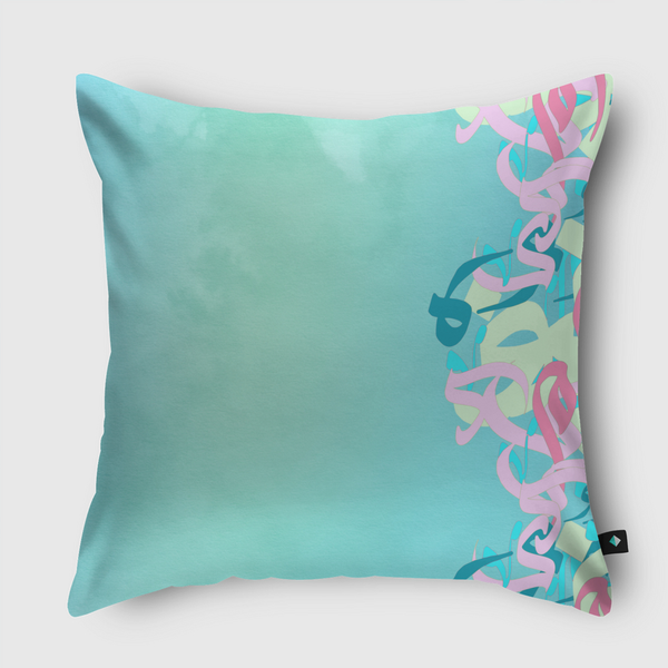 The Beauty of Lettering Throw Pillow