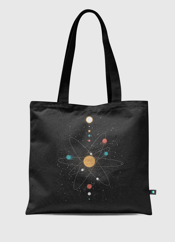 Atom Universe Minimalist Tote Bag