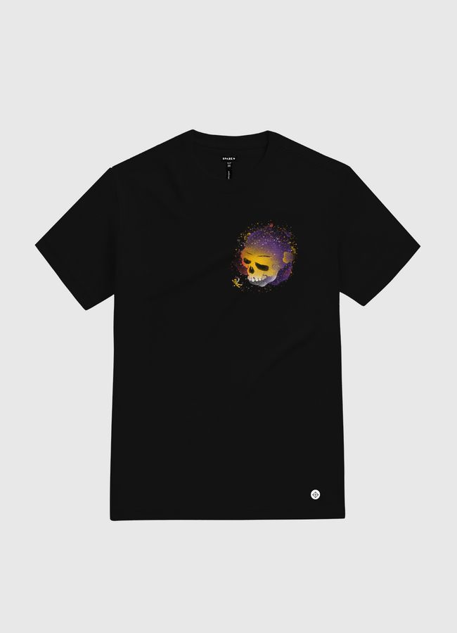 Skull Galaxy - White Gold T-Shirt