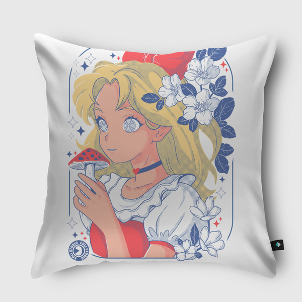 Wonderland Throw Pillow