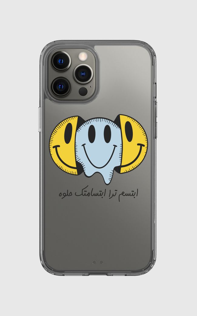 Smiley Face - Clear Case