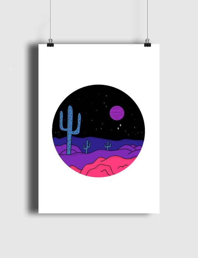Violet Planet - Poster