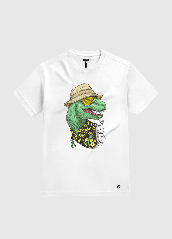 T-rex Duke White Gold T-Shirt