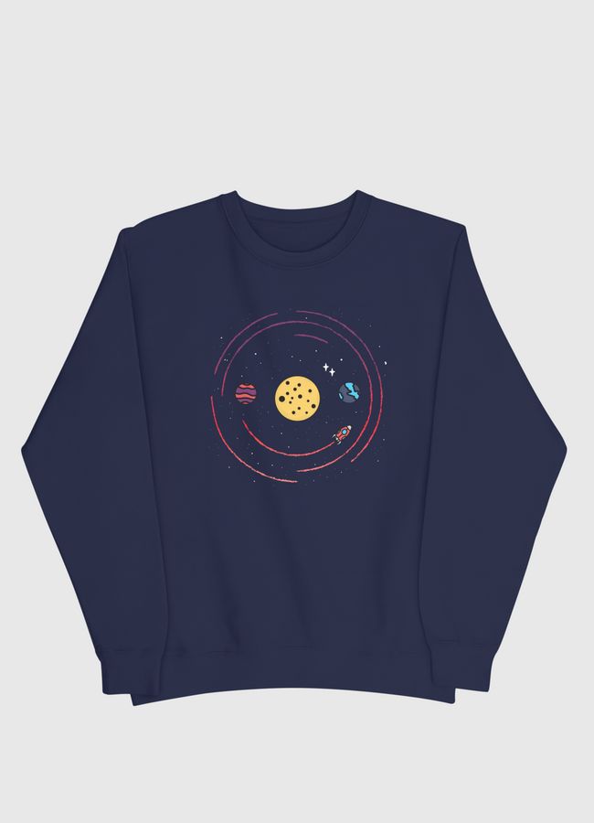 Smile, you are in space - Men Sweatshirt