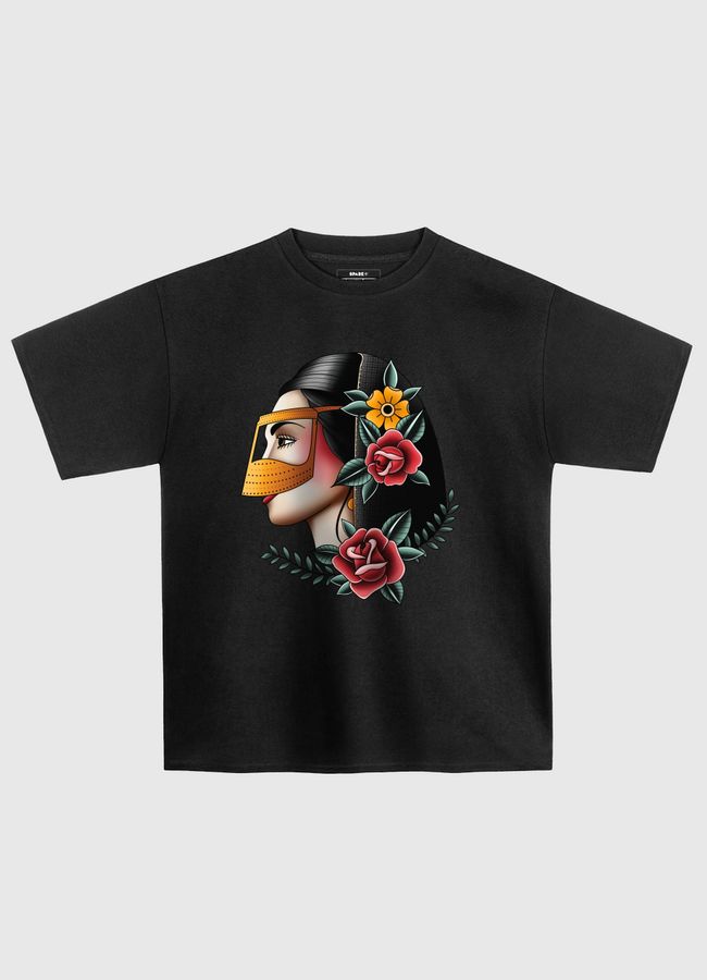 Battoulah n' Flowers - Oversized T-Shirt