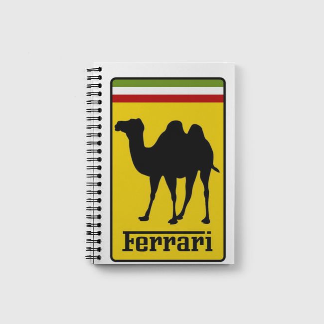 Ferrari by Nadaa Jawaa - Notebook