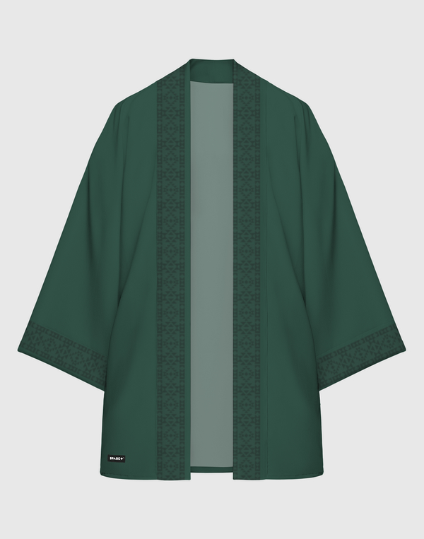 FOREST GREEN 1.0 Long Sleeve Kimono