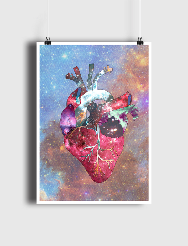 Superstar Heart Poster