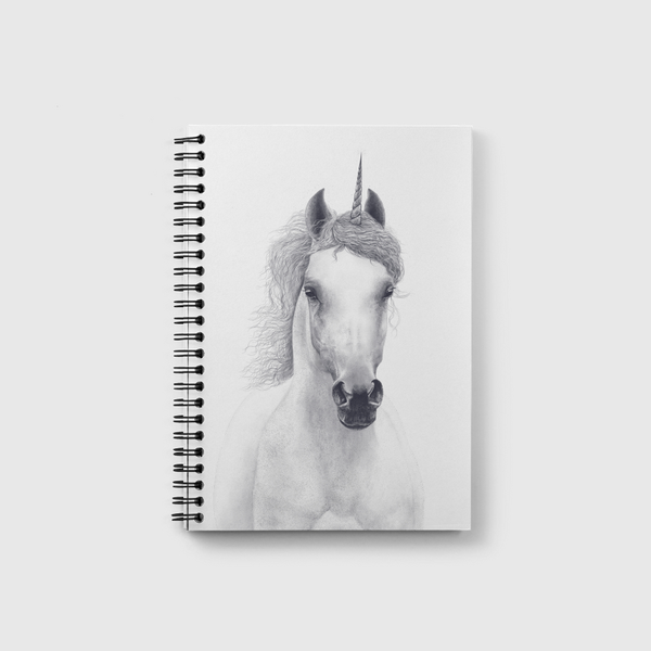 White unicorn Notebook