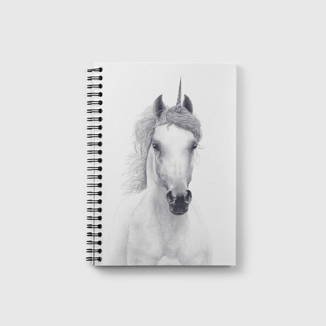 White unicorn - Notebook