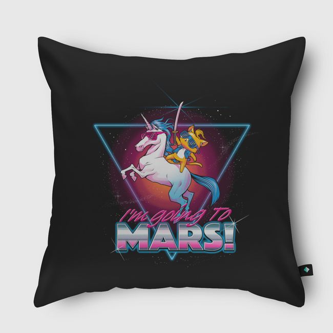 I'm Going To Mars! - Throw Pillow