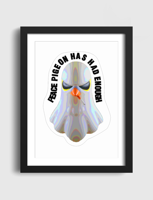 PEACE PIGEON ART TOY Artframe