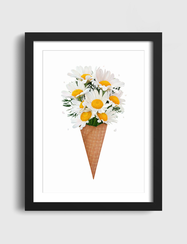 Ice cream with chamomile Artframe