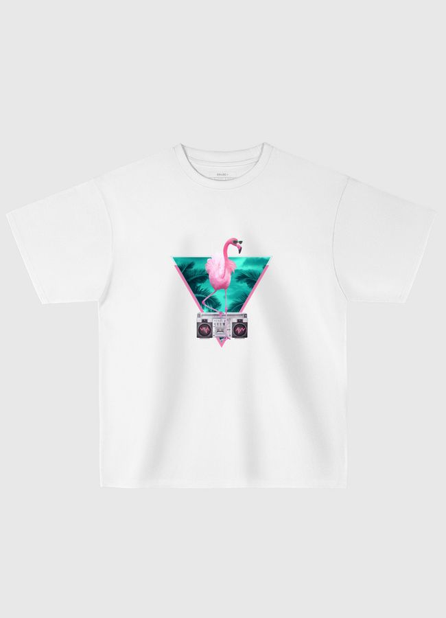 Miami flamingo - Oversized T-Shirt