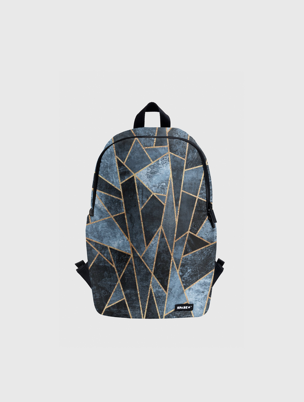 Shattered Soft Dark Blue Spark Backpack