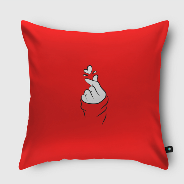 BTS Kiss Throw Pillow