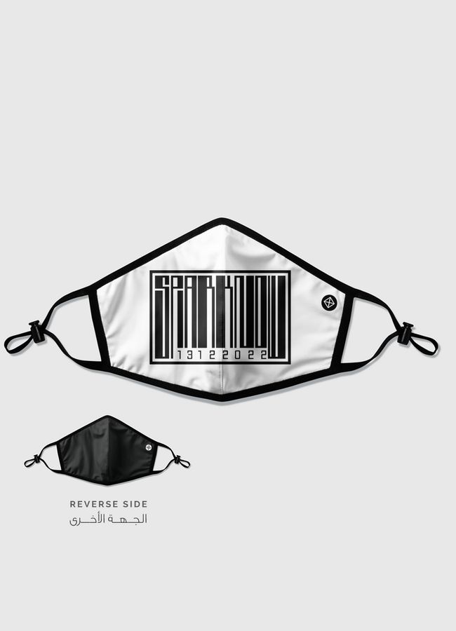 Spark Barcode - Reversible Mask
