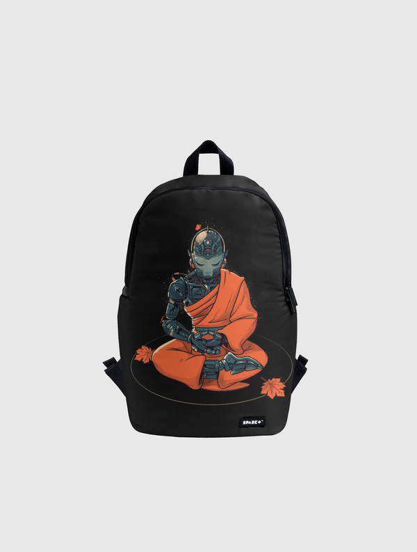 Meditation Robot Monk Spark Backpack
