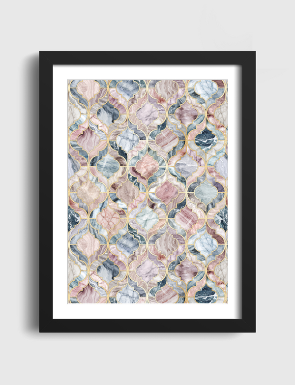 Marble Moroccan Tiles Artframe