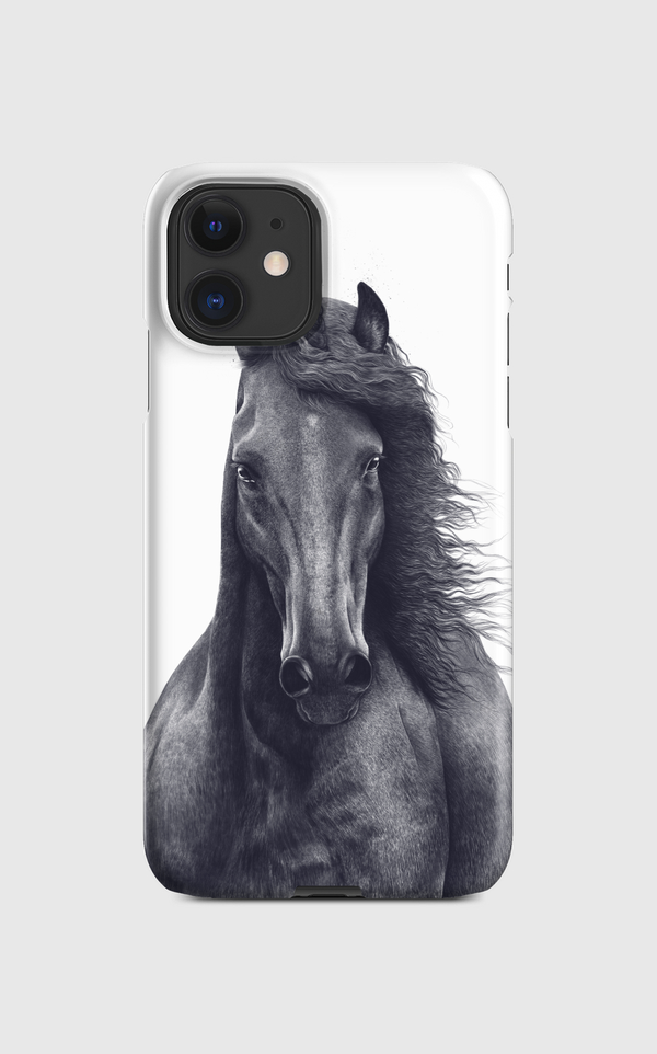 Black unicorn Regular Case