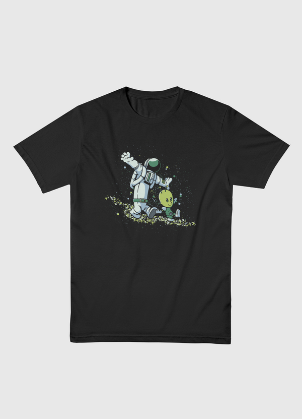 Chasing Stars Alien Men Basic T-Shirt