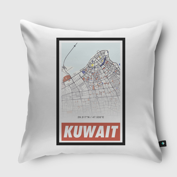 Kuwait Throw Pillow