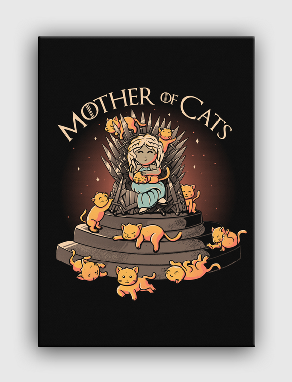 Mother of Cats Canvas