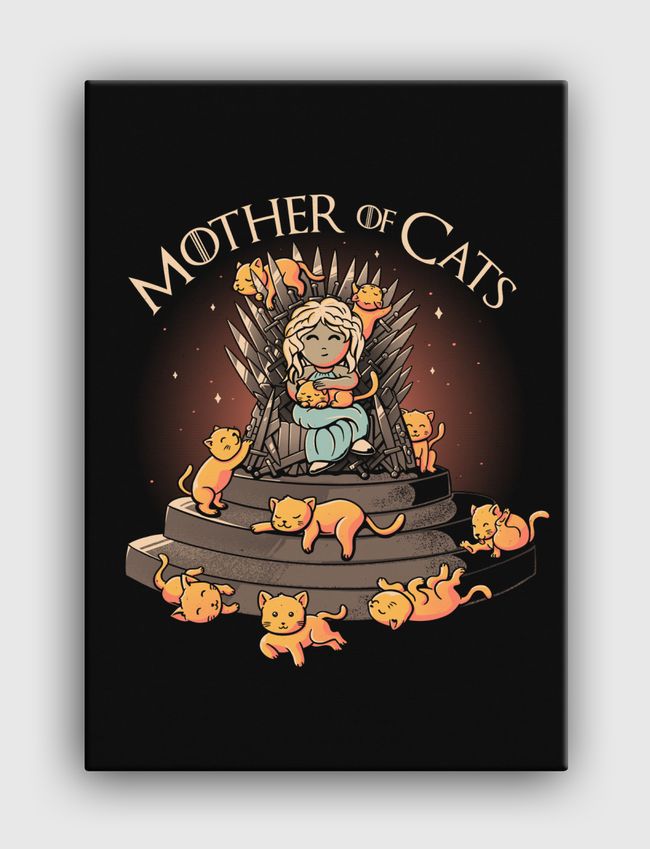 Mother of Cats - Canvas