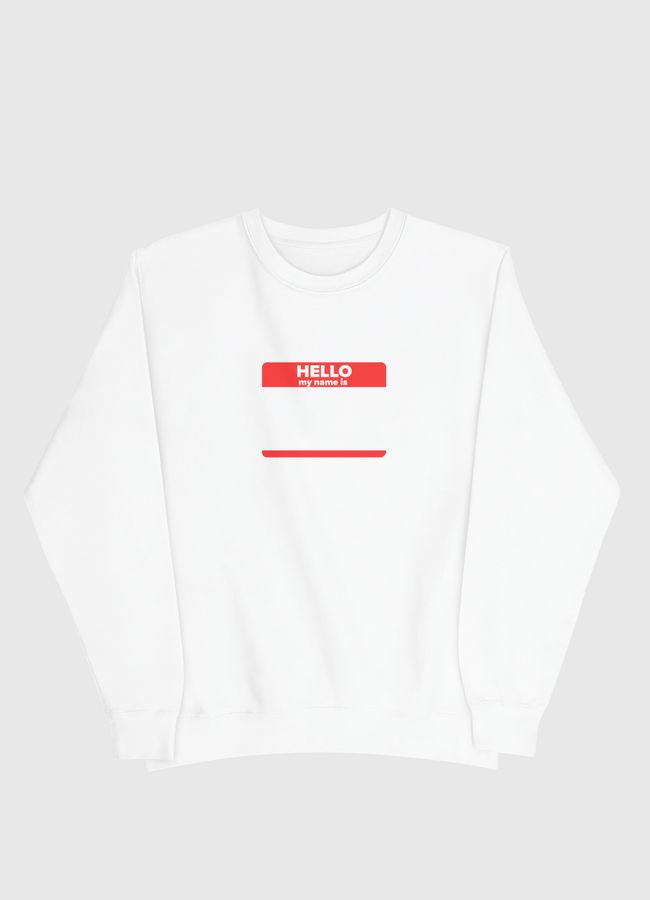 Hello  - Men Sweatshirt