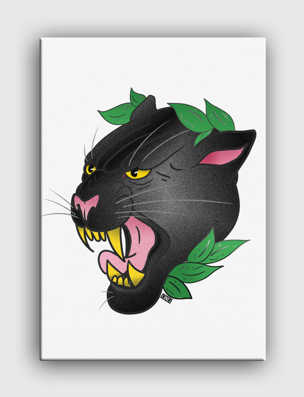 peace panther  Canvas