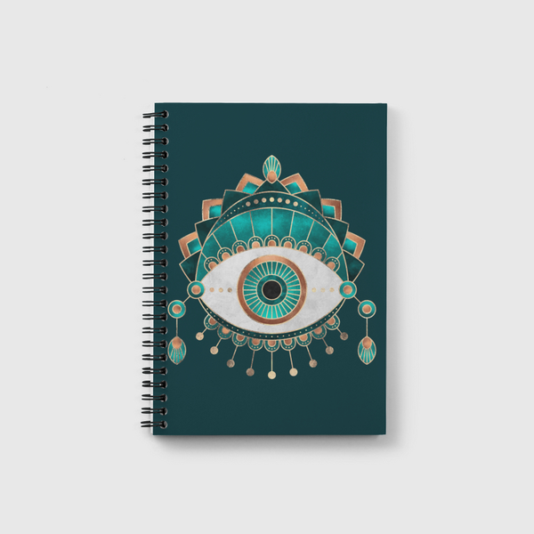 Teal Eye Notebook