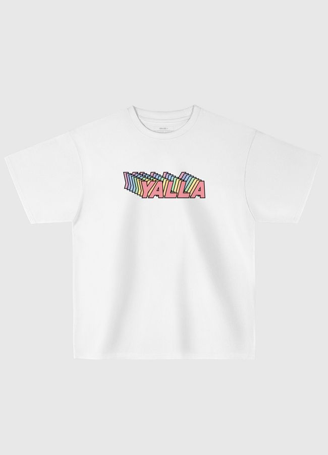YALLA يلا - Oversized T-Shirt