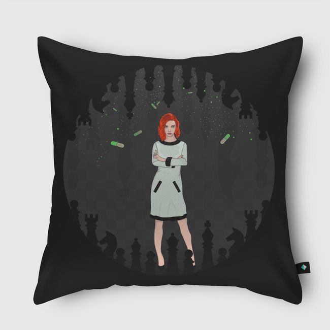 The Queen's Gambit Chess - Throw Pillow