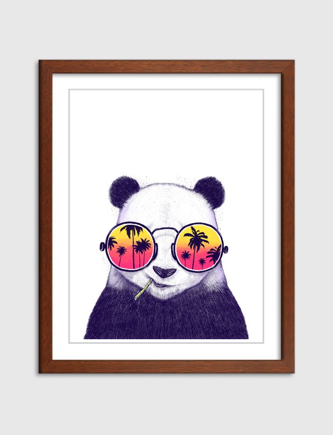 Tropical panda - Artframe