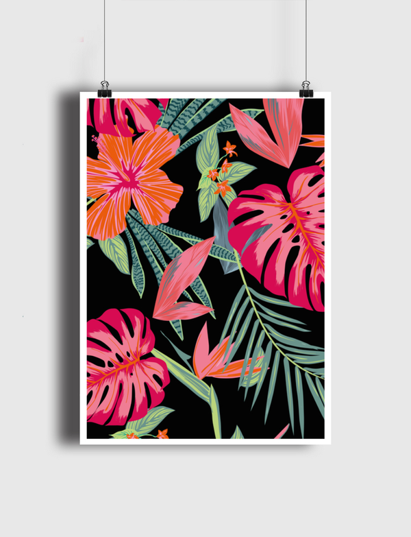 Floral Jungle Poster