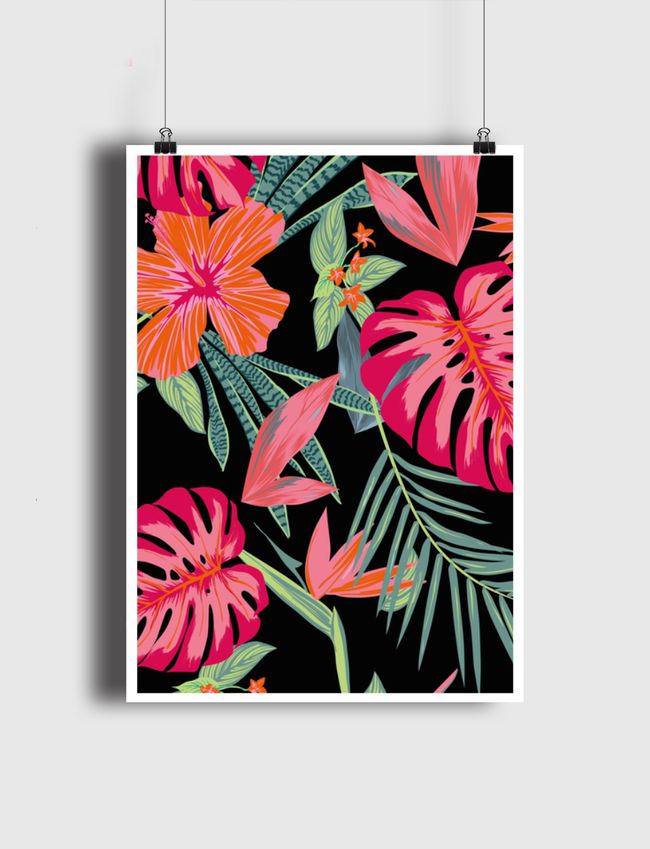 Floral Jungle - Poster