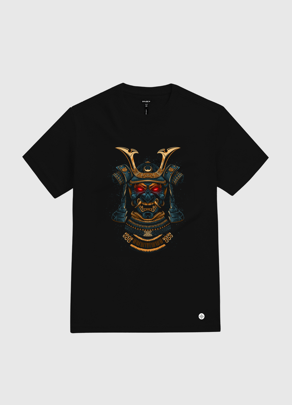 Awesome Samurai Gold White Gold T-Shirt