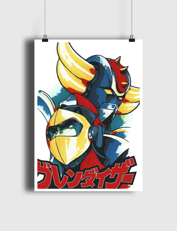 Grendizer and Duke Fleed Poster