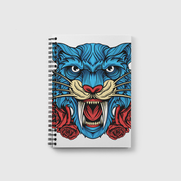 Wild Floral Tiger Notebook