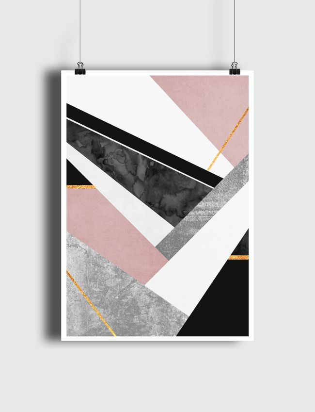 Lines and Layers 1 - Poster