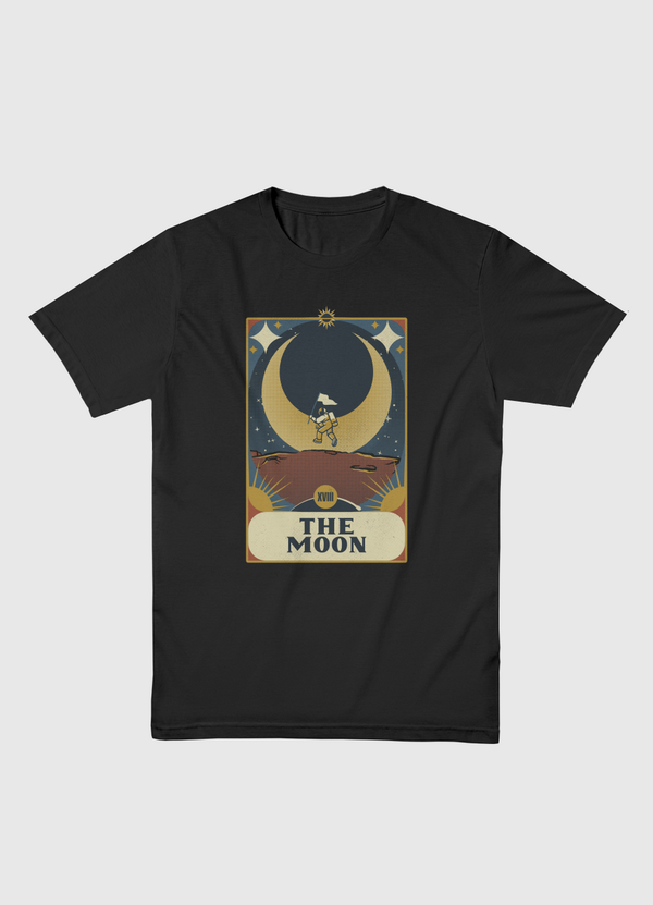 Astronaut Tarot Moon Men Basic T-Shirt