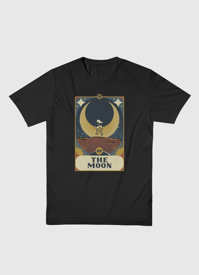 Astronaut Tarot Moon - Men Basic T-Shirt