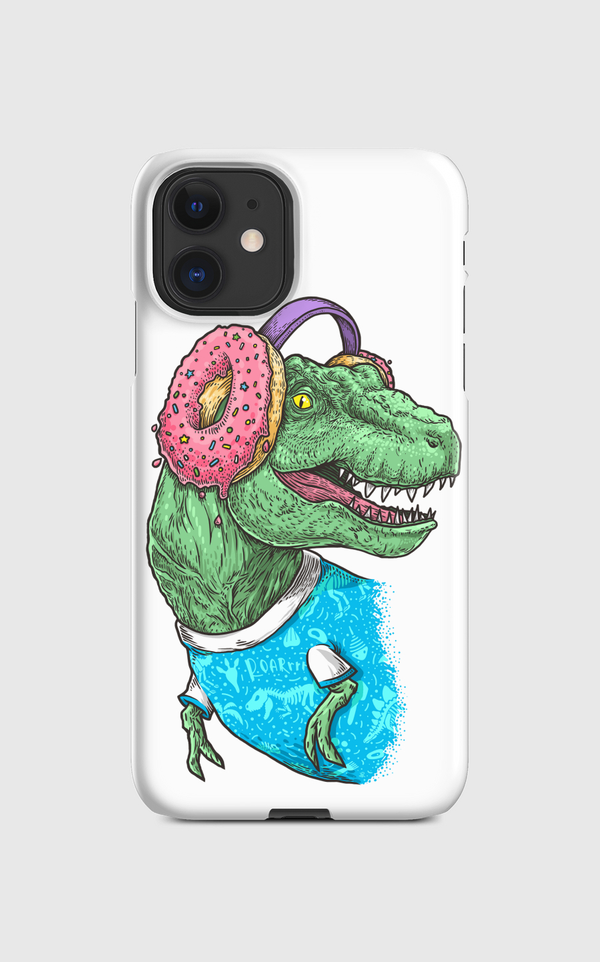 T-rex with headphones Regular Case