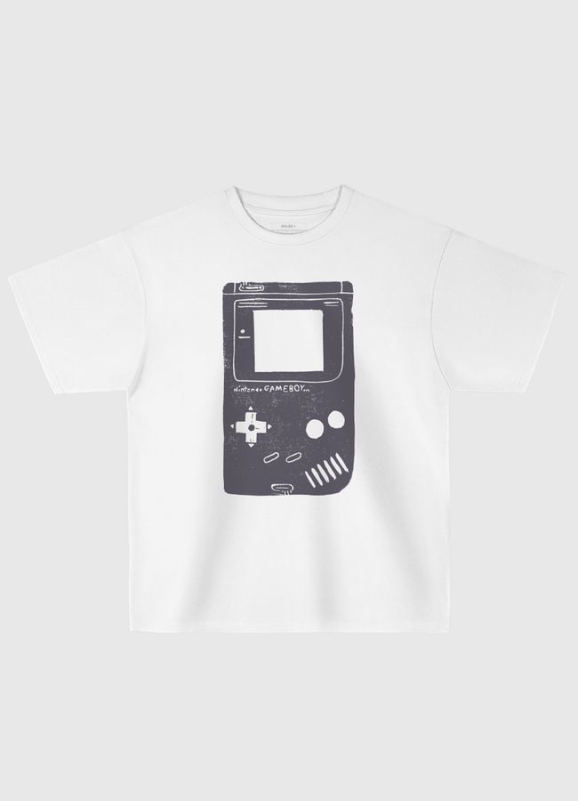 Game Boy Blockprint - Oversized T-Shirt